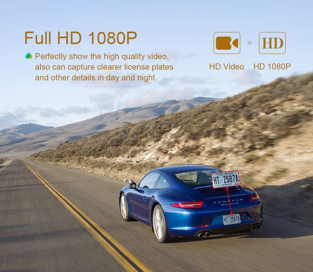 Mô tả Camera Hành Trình DVR 4.0 Inch 3 Lens HD 1080P Góc Rộng 360 Độ Cho Xe Hơi - 4