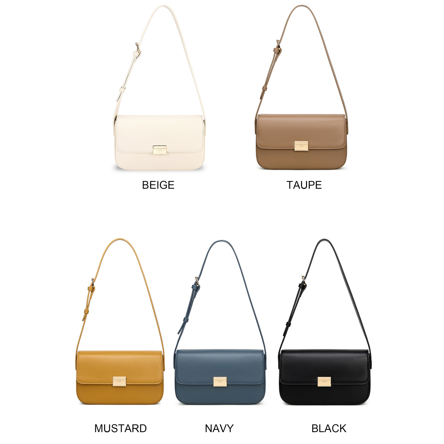 Mô tả Túi xách DAVID JONES da pu đeo chéo paris cho nữ - 3