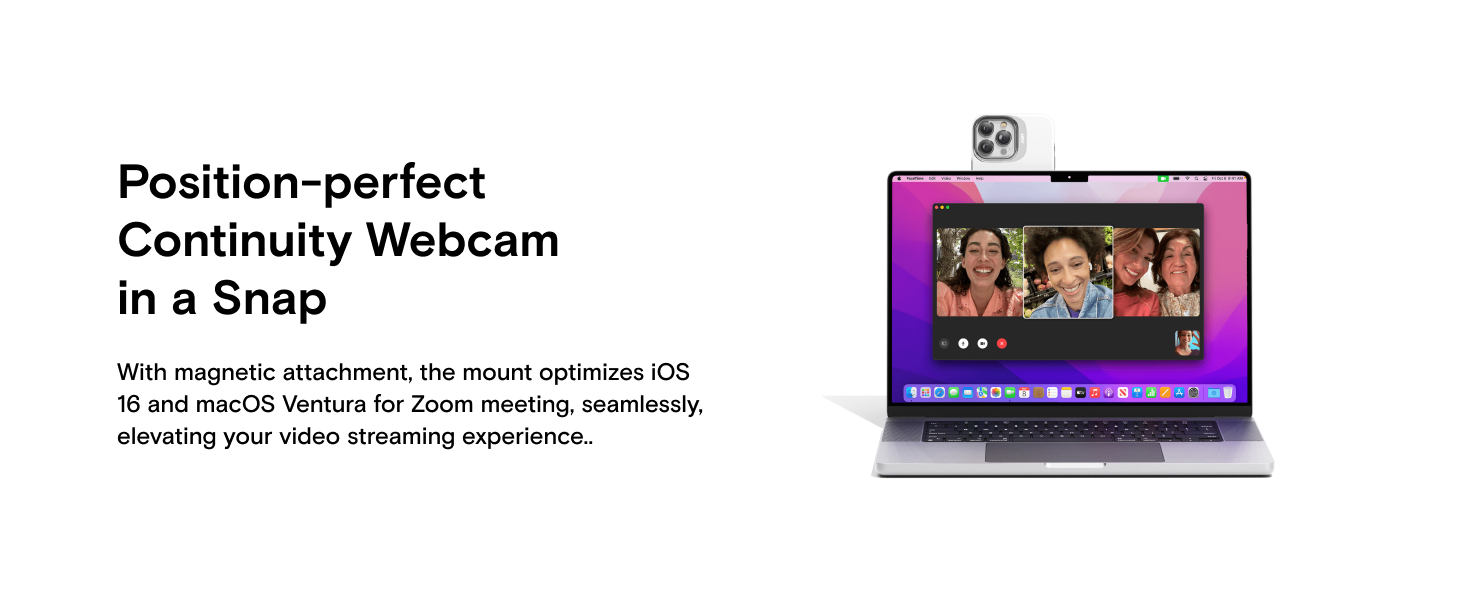 Mô tả Giá đỡ điện thoại gắn laptop MOFT dạng lật - 2