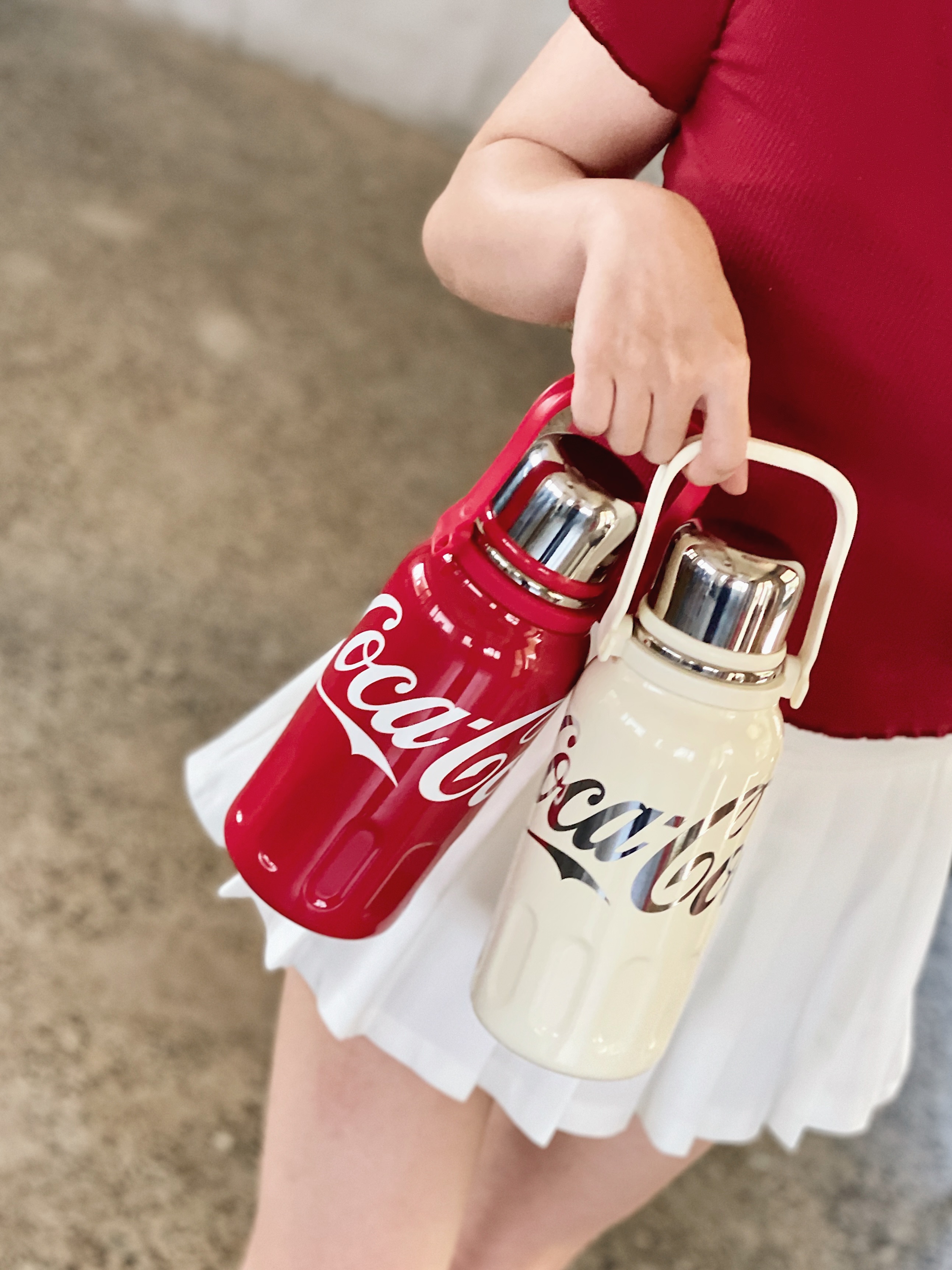 Mô tả Cốc Cách Nhiệt Bằng Thép Không Gỉ 316 800 / 1200ML Có Đồ Lọc Trà Coca Cola Chính Hãng germ - 2