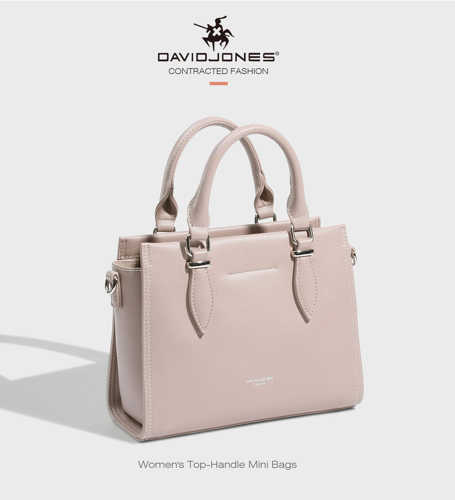 Mô tả Túi đeo chéo DAVID JONES mini thời trang xuân hè 2023 cho nữ - 2