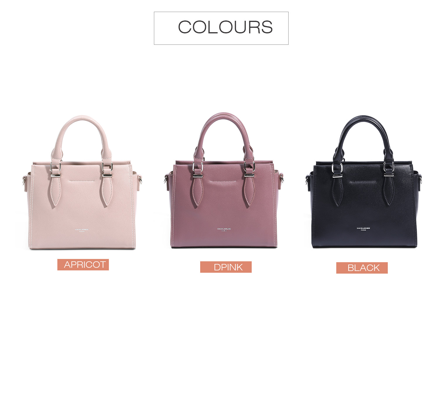 Mô tả Túi đeo chéo DAVID JONES mini thời trang xuân hè 2023 cho nữ - 3