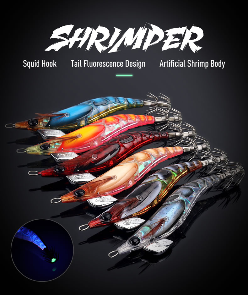 Mô tả Kingdom EGI SHRIMPER Mồi Câu Cá 55mm 70mm 80mm 92mm 110mm Mồi Mực Dẫn Eging Mồi Chìm Mực Jig Mồi Tôm Mồi Mồi Mồi Mồi Mồi Mồi Mồi Mồi Wobblers - 1