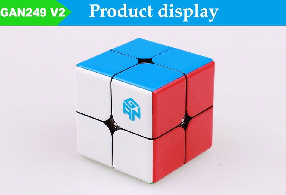GAN 249 V2 Cube Stickerless Professional 2x2 Puzzle Toys | Shopee Việt Nam