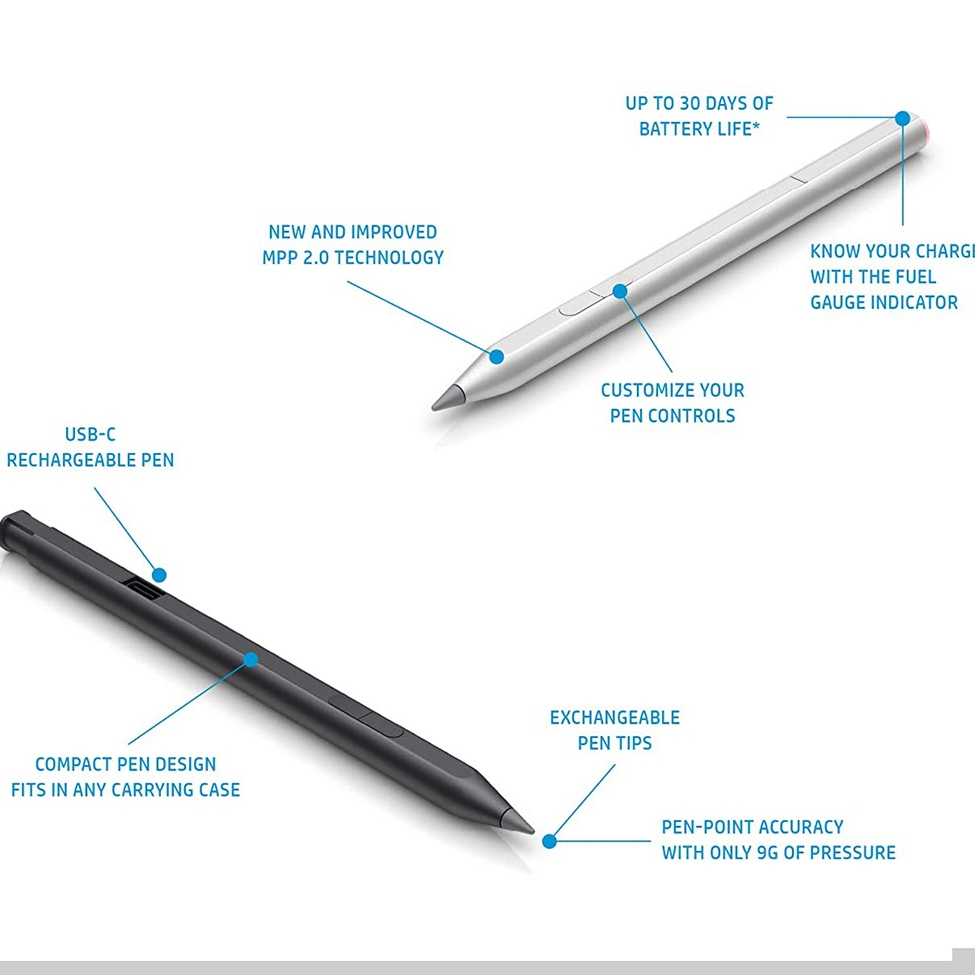 Battery Hp Pavilion X360 Convertible Stylus Pen Active Pen Hp Envy