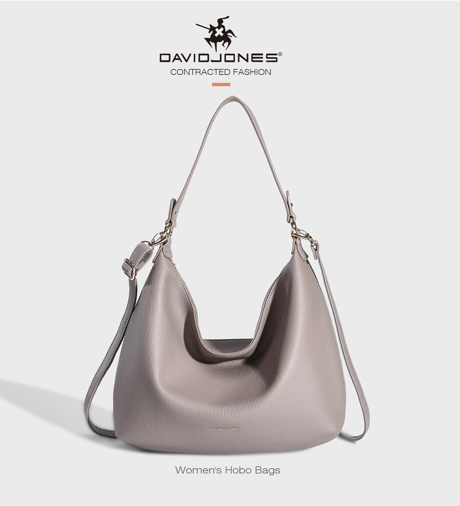 Mô tả Túi da pu DAVID JONES đeo chéo thời trang cho nữ - 2