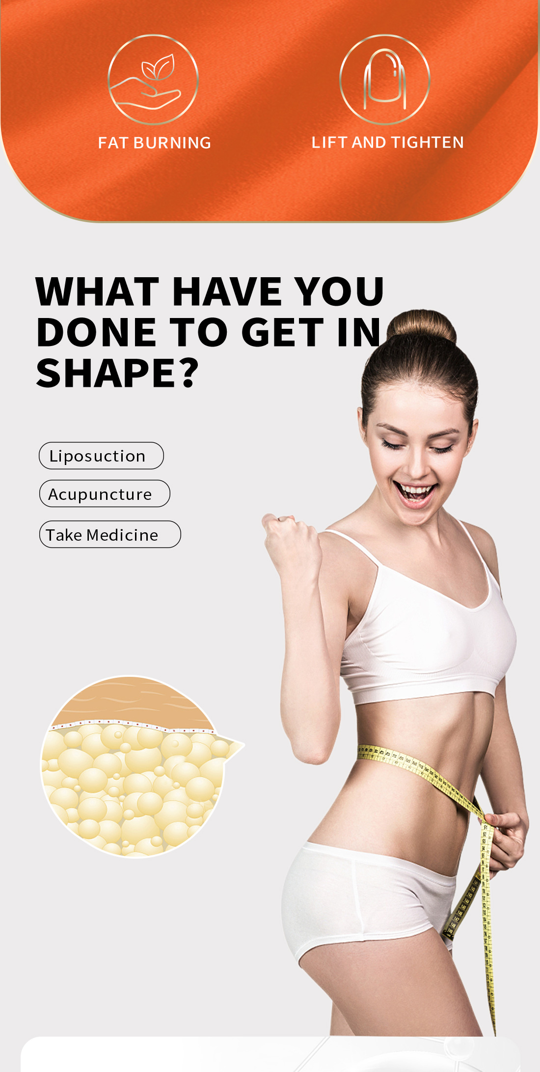 Mô tả MeiYanQiong Kem Giảm Béo Body Fat Burning Cream Massage Thúc Đẩy Đốt Cháy Mỡ 40g - 2
