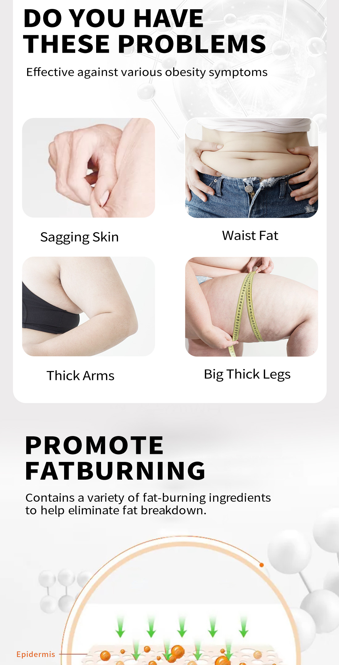 Mô tả MeiYanQiong Kem Giảm Béo Body Fat Burning Cream Massage Thúc Đẩy Đốt Cháy Mỡ 40g - 3