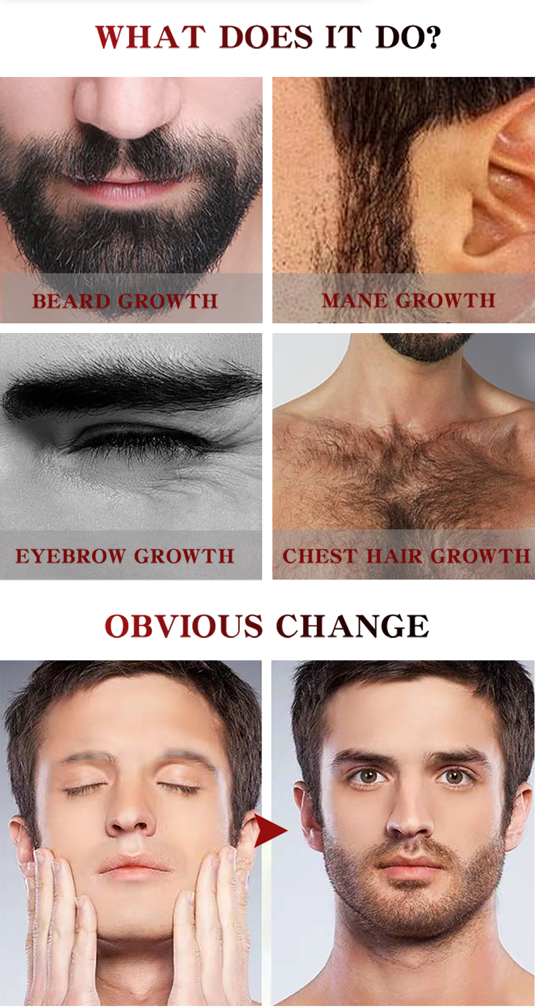 Mô tả MeiYanQiong kem râu Thúc Kích Mọc Chân Mày & Râu Cao Cấp Râu & Chân mày Chính Hãng 30g - 2