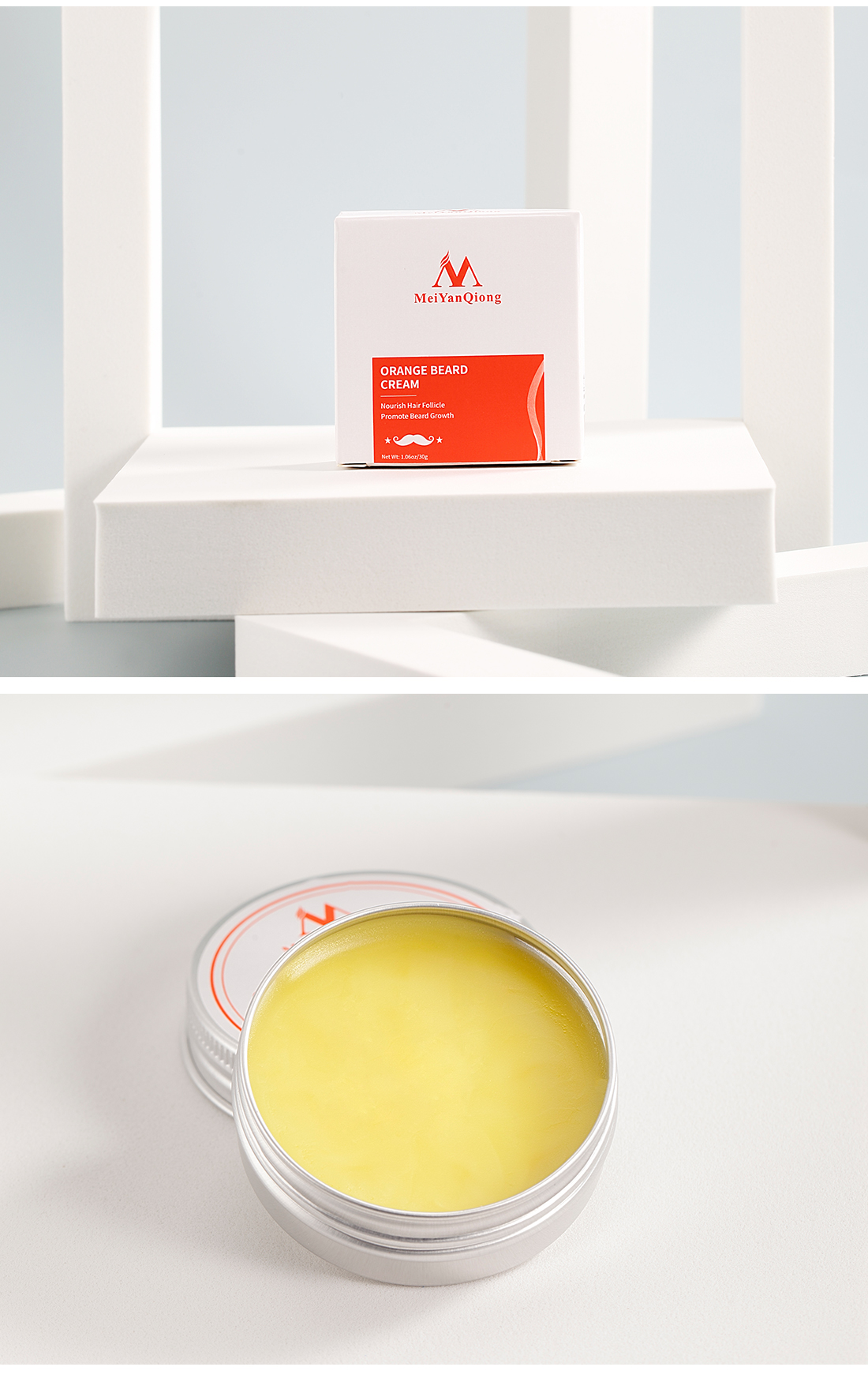 Mô tả MeiYanQiong kem râu Thúc Kích Mọc Chân Mày & Râu Cao Cấp Râu & Chân mày Chính Hãng 30g - 6
