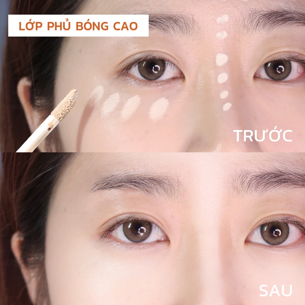 Mô tả Bút Che Khuyết Điểm GECOMO Có Độ Bóng Cao Giúp Tạo Khối Cho Khuôn Mặt - 2