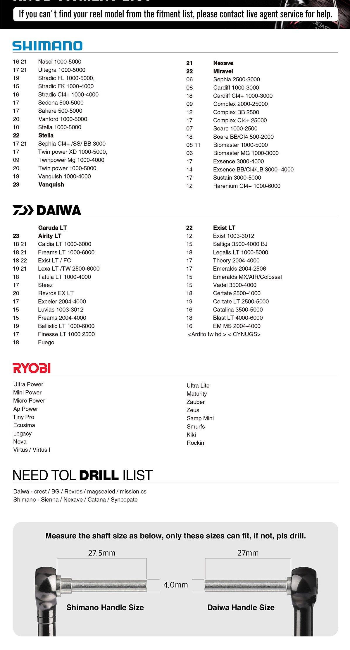 Mô tả Nút tay cầm GOMEXUS bằng hợp kim 30mm siêu nhẹ cho cần câu Shimano Sedona soare Daiwa Tatula LT Ryobi ultra lite AS30 - 1