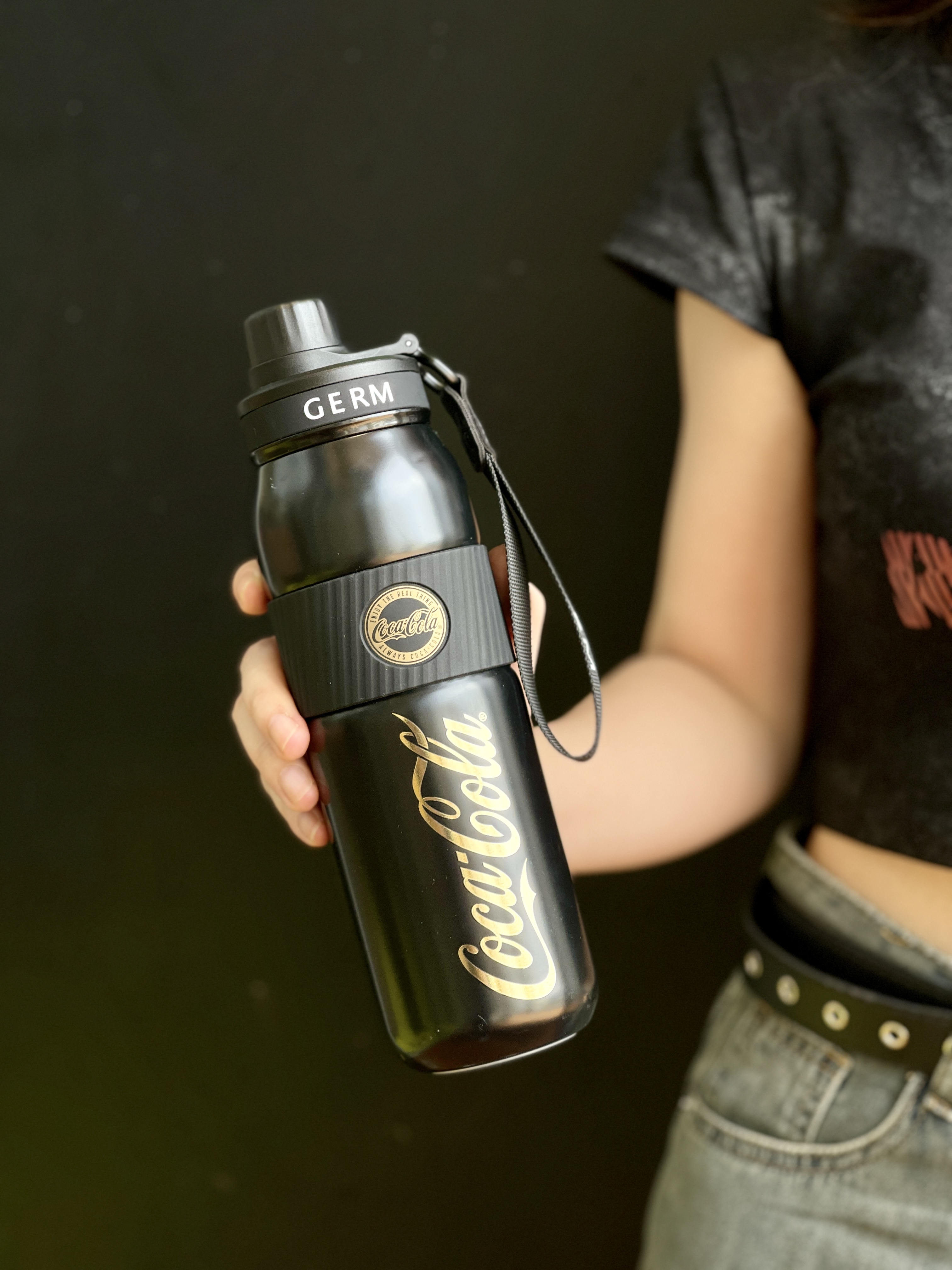 Mô tả Insulated cup Germ capacity 580ml 316 grade stainless steel material Coca Cola Co branded sports Cup - 6