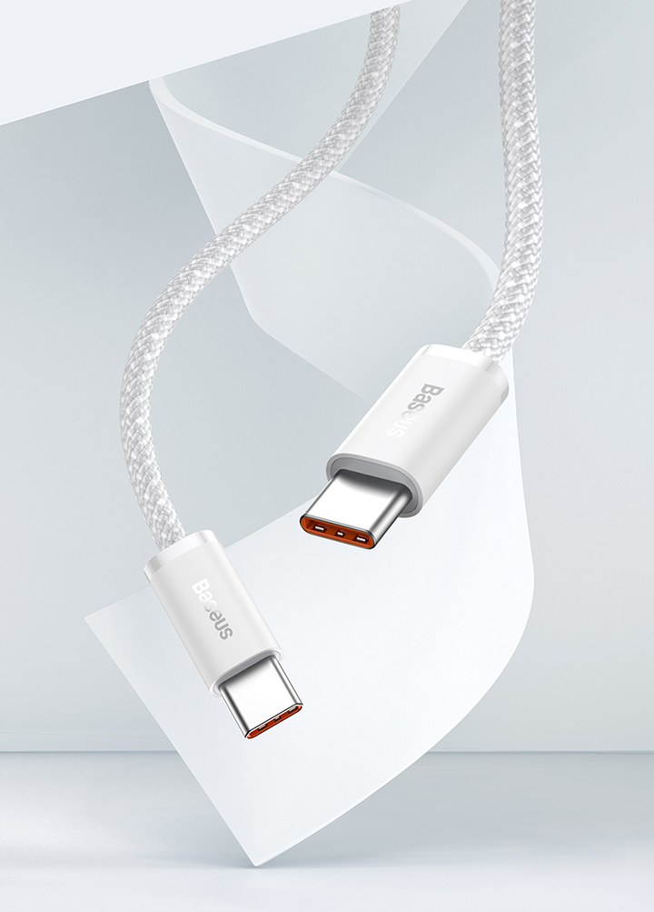 Mô tả Dây cáp sạc nhanh PD Baseus 100W từ Type-C sang Type-C tiện dụng cho Phone 15 Macbook Pro iPad Xiaomi Samsung - 2
