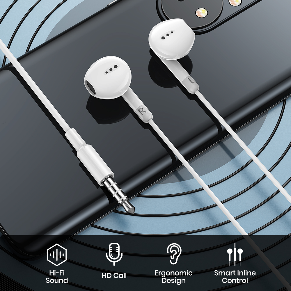 Mô tả TOPK Tai Nghe Nhét Tai Đầu Cắm 3.5mm Cho iphone android - 6