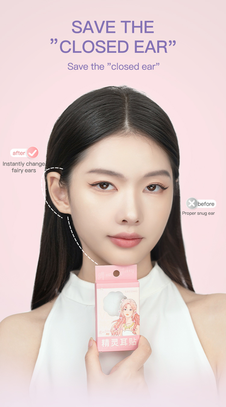 Mô tả Gecomo Set 3 Cặp Miếng Dán Cố Định Tai elf Có Thể Tái Sử Dụng - 3
