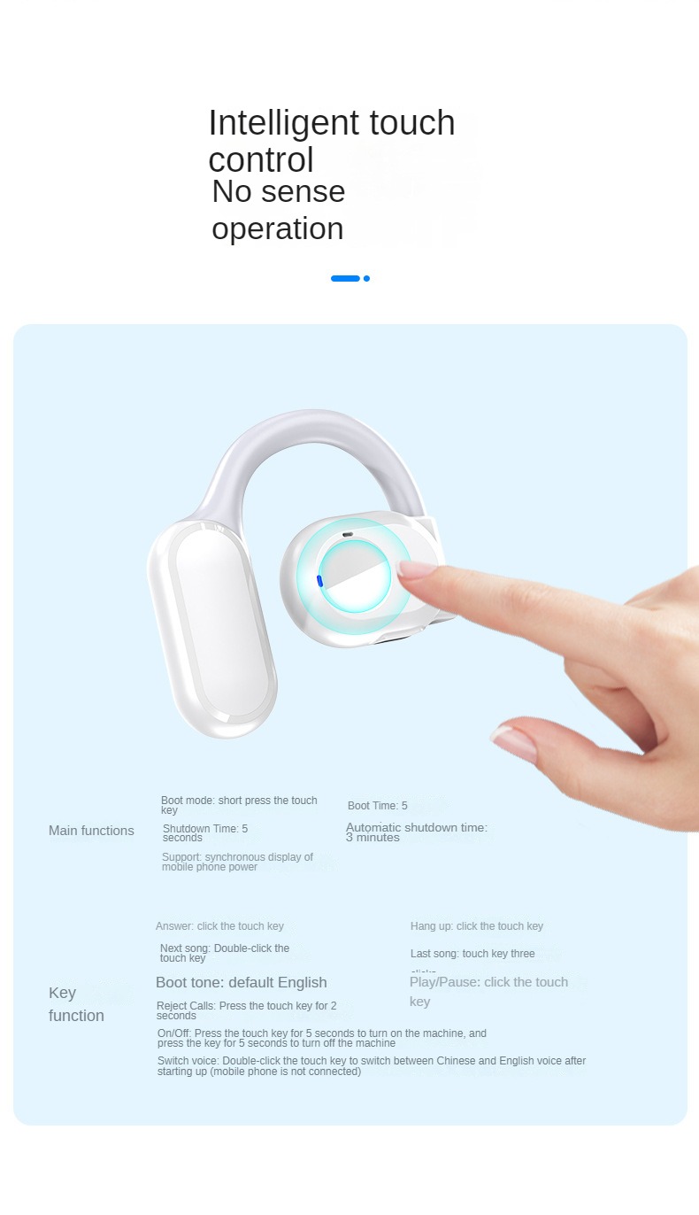 Mô tả Tai nghe bluetooth không dây VITOG By99 âm thanh hay và phụ kiện - 5