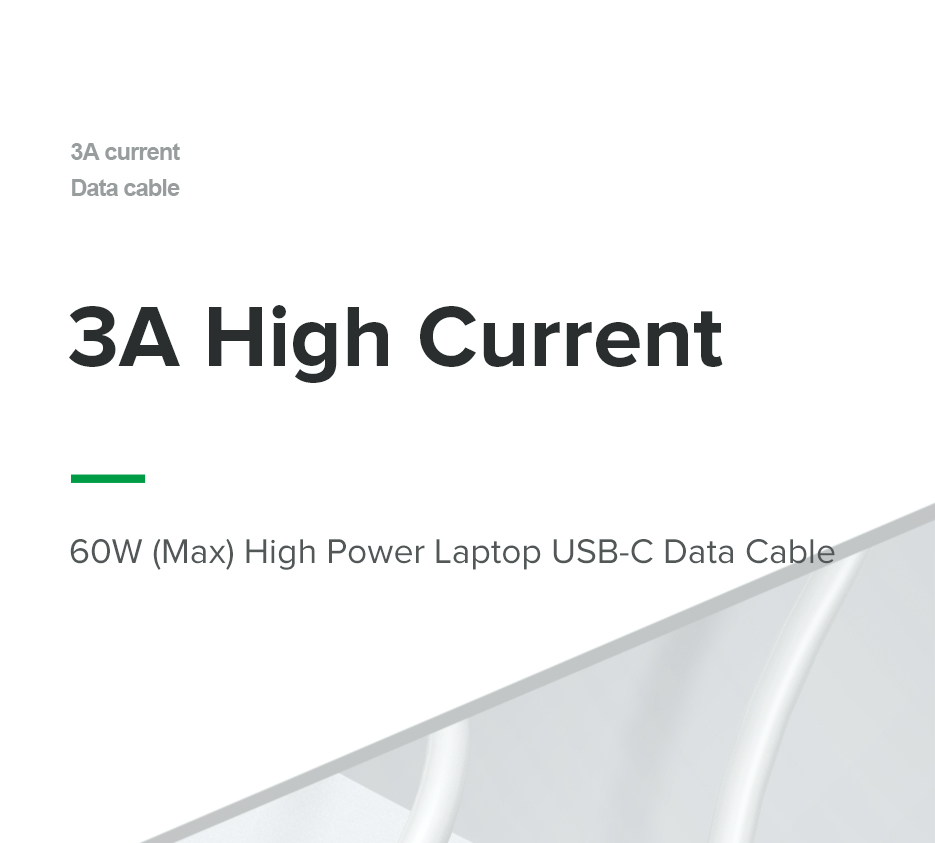 Mô tả Dây Cáp Sạc Nhanh 60w pd 3a type-c Sang type-c - 1