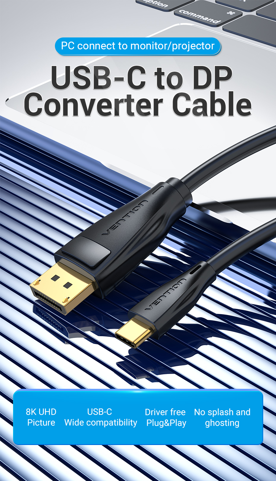 Đầu Cáp USB C Vention