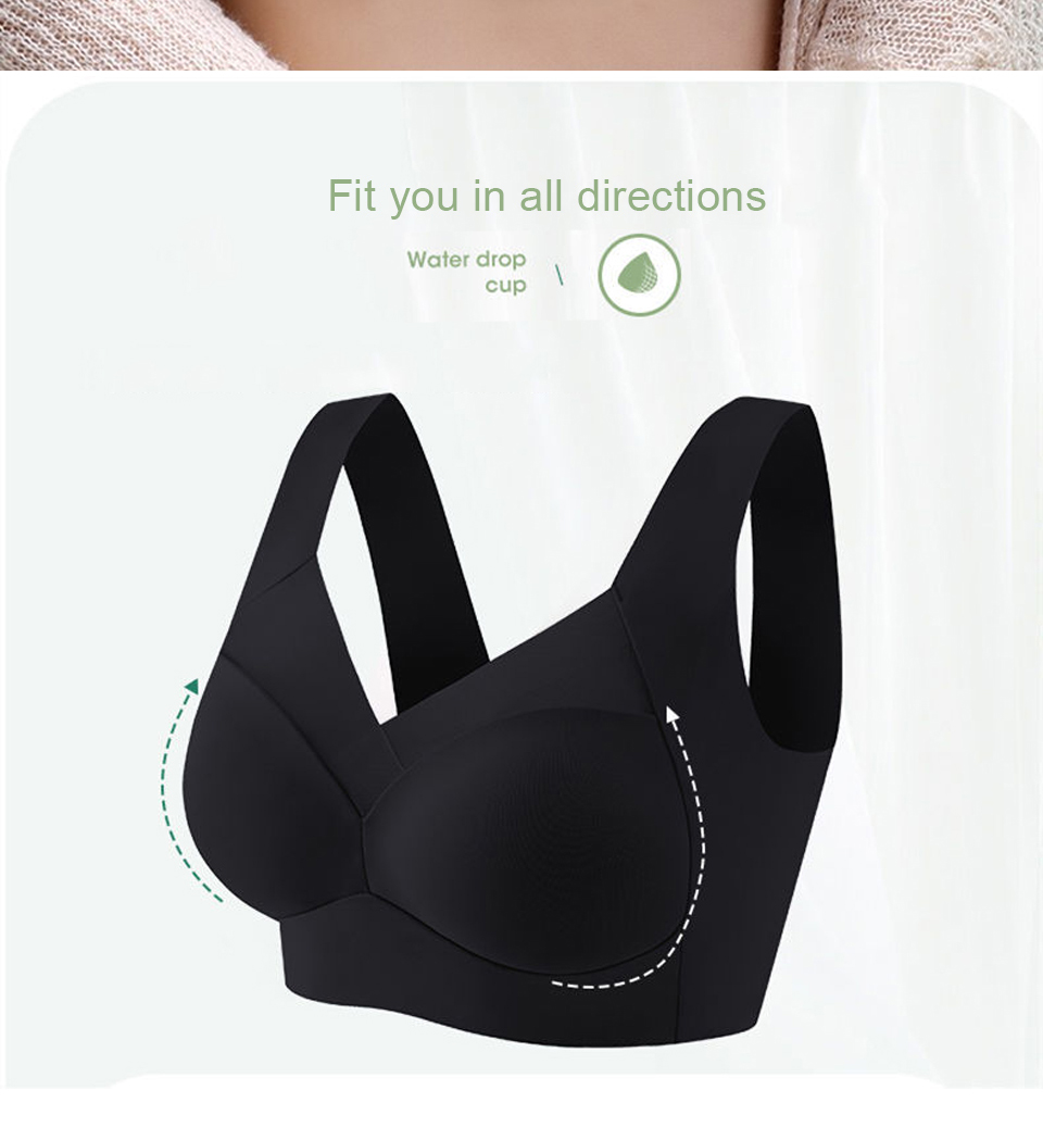 Mô tả Fallsweet Áo Ngực Thể Thao Không Gọng Không Đường May plus size Cho Nữ - 2