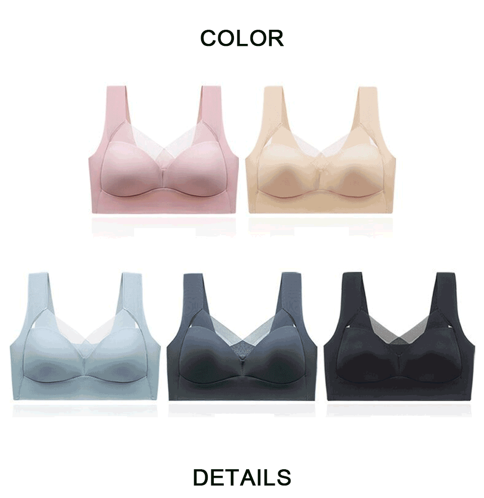 Mô tả Fallsweet Áo Ngực Thể Thao Không Gọng Không Đường May plus size Cho Nữ - 7