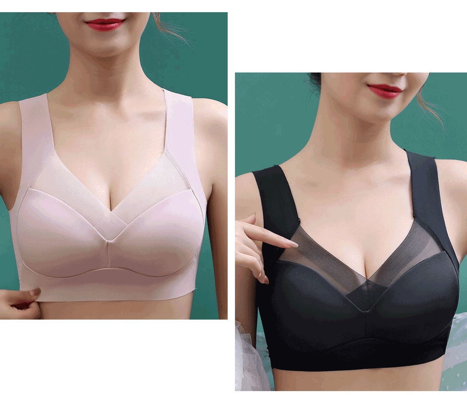 Mô tả Fallsweet Áo Ngực Thể Thao Không Gọng Không Đường May plus size Cho Nữ - 11