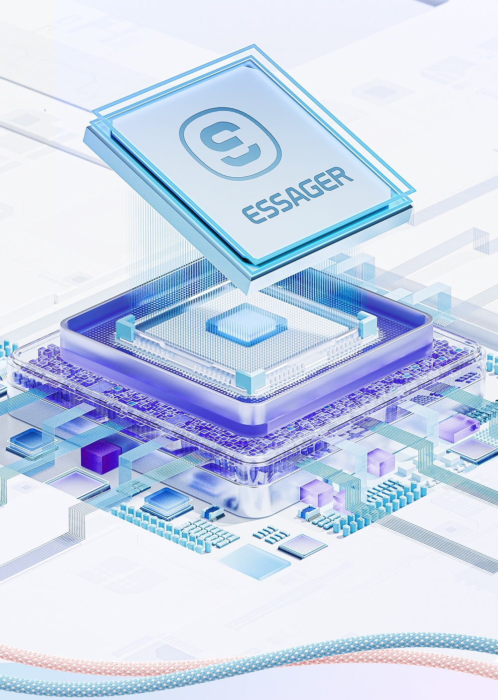 Mô tả Dây cáp sạc nhanh ESSAGER Type C sang IOS PD 29W thích hợp cho ip 14 - 7
