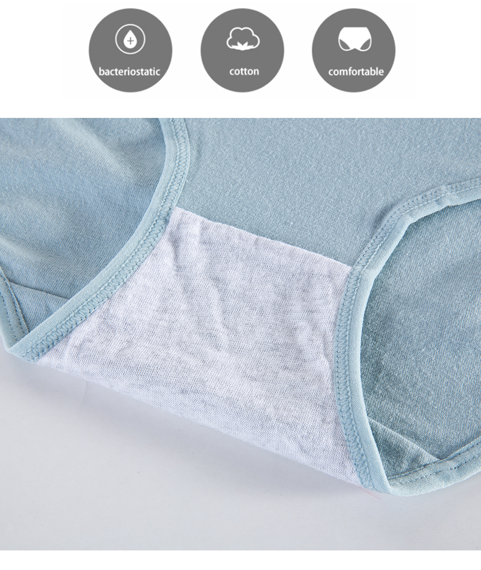 Mô tả Fallsweet 40-100kg Quần Lót cotton Lưng Cao size Lớn Dành Cho Nữ / size m-xxxl - 2