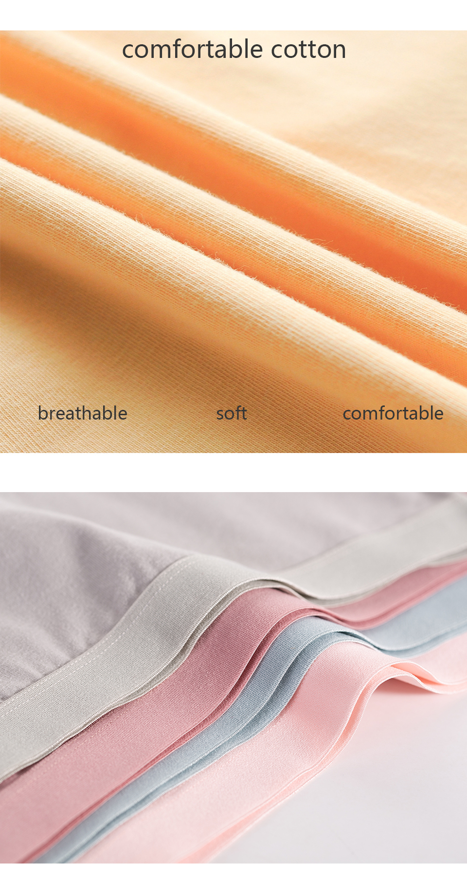 Mô tả Fallsweet 40-100kg Quần Lót cotton Lưng Cao size Lớn Dành Cho Nữ / size m-xxxl - 8