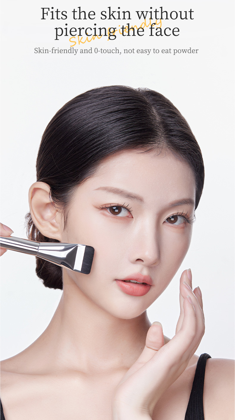 Mô tả Gecomo Cọ Trang Điểm Đầu Phẳng Siêu Mỏng Tiện Dụng Chất Lượng Cao - 6