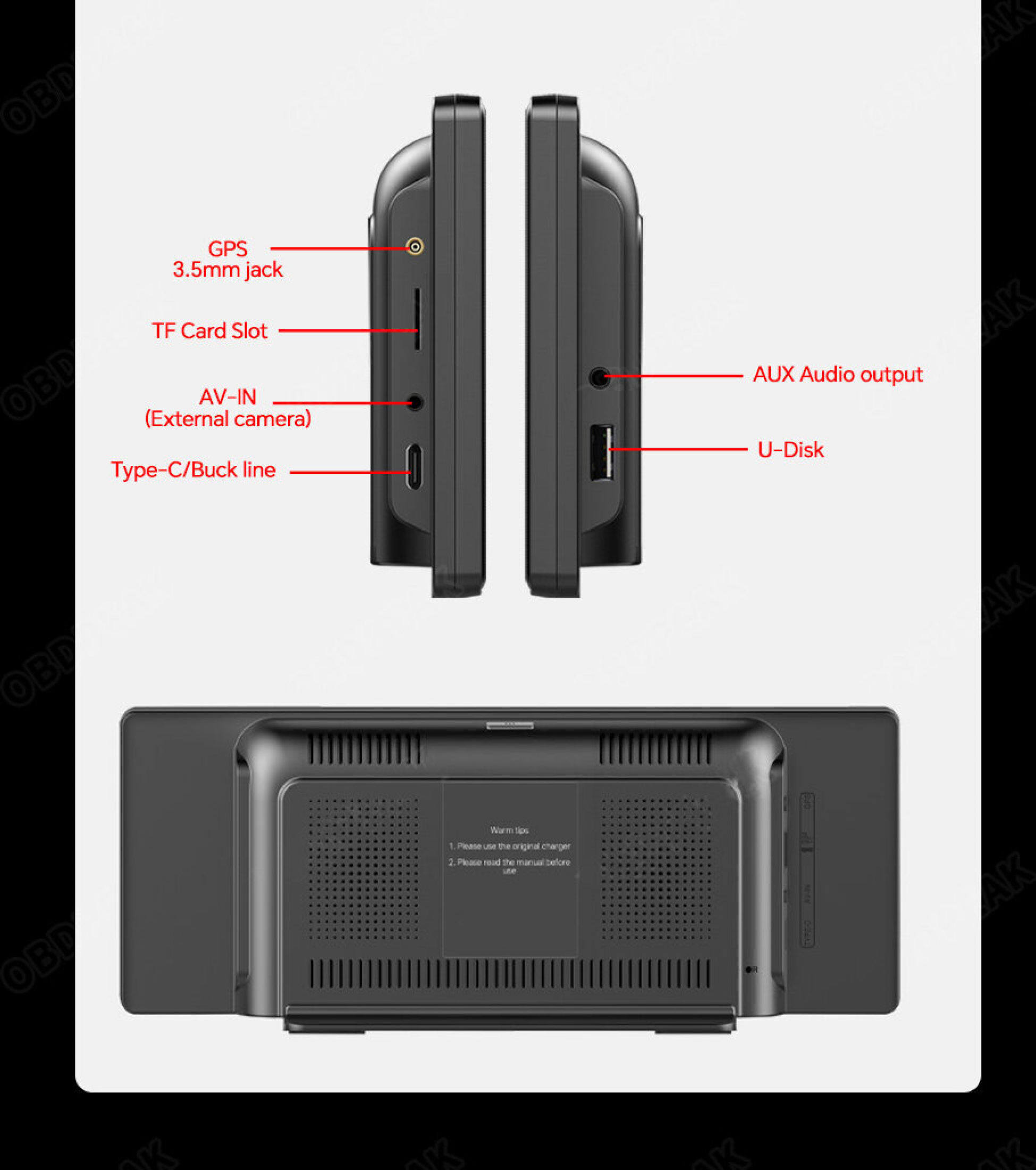 Mô tả Ekleva 10.26 Inch Dash Cam Android 12 2 + 32GB 5G WiFi Xe DVR 8 Core GPS FM Aux Có Đĩa U Gương Chiếu Hậu 5.1 Cuộc Gọi Điện Thoại Bluetooth Gắn Đặc Biệt - 11