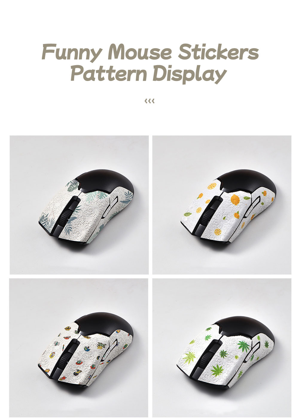 Razer mouse grip tape skate mouse Anti-skid Sticker razer Viper ...