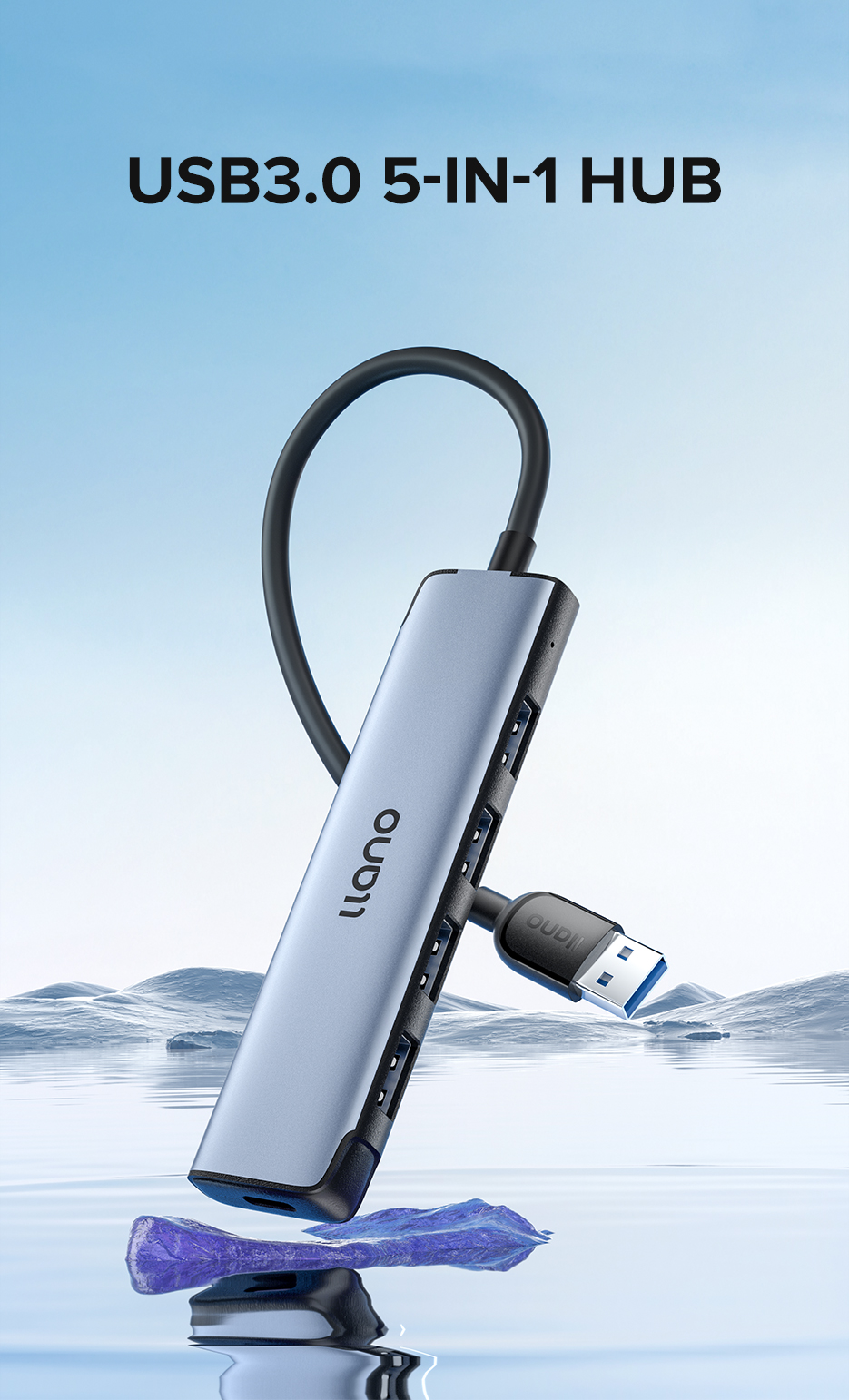 HUB LLANO USB 3.0 bền bỉ