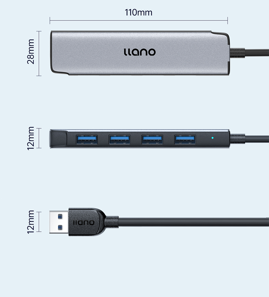 HUB LLANO USB 3.0