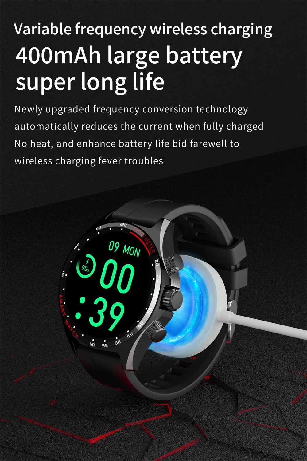 Đồng hồ thông minh LIGE 400mAh - Ngôn ngữ