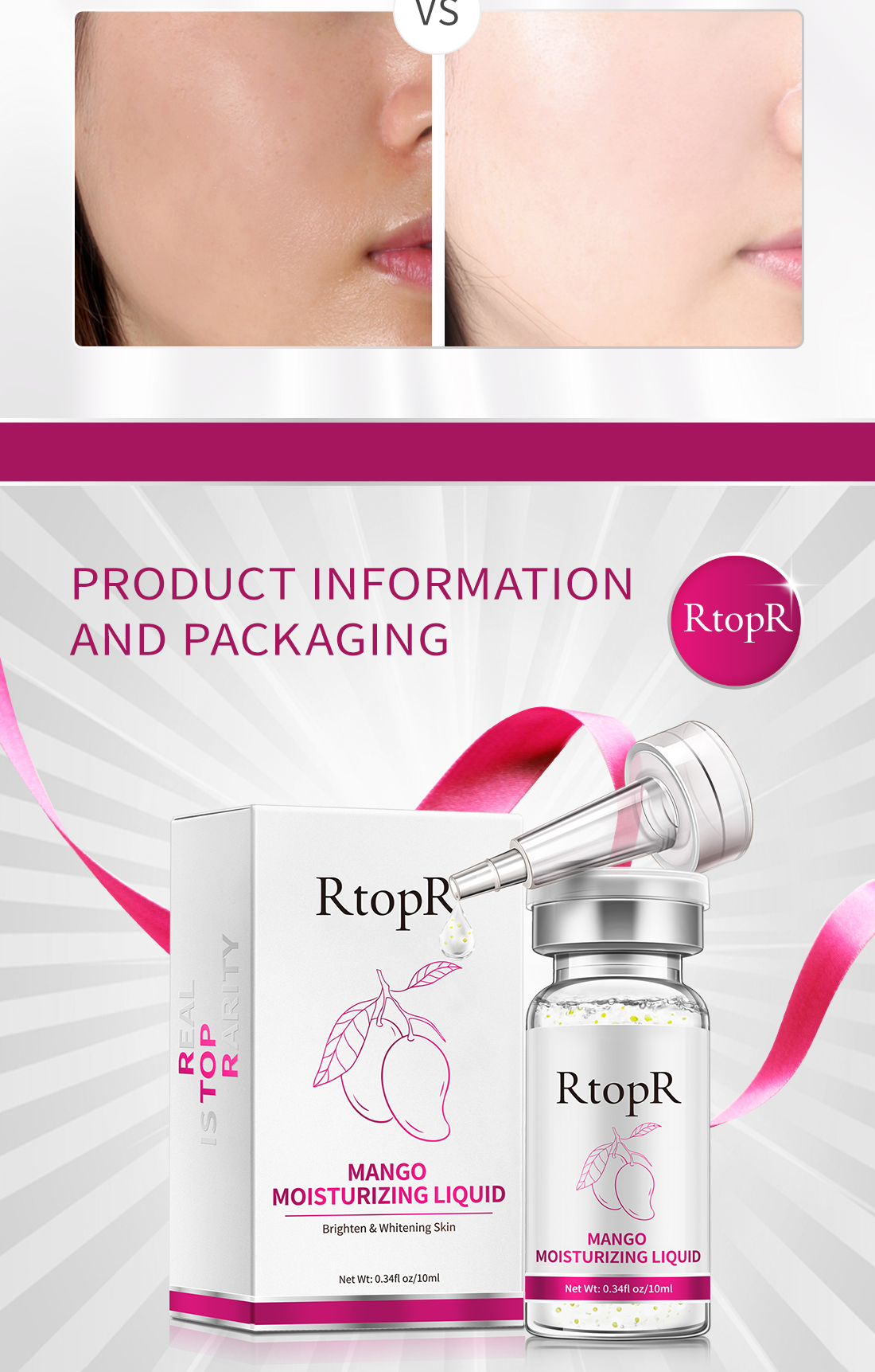 Hình ảnh Tinh chất RTOPR chiết xuất xoài - Kết quả