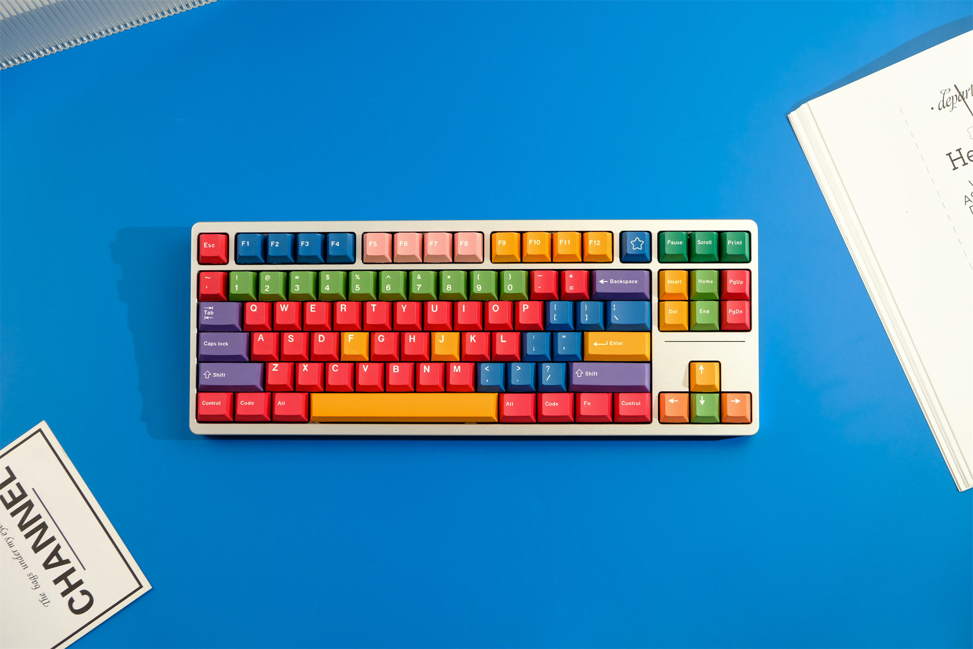 GMK Handarbeit Keycaps, 129 Phím Keycaps Anh Đào Hồ Sơ DYE-SUB Cá Tính ...