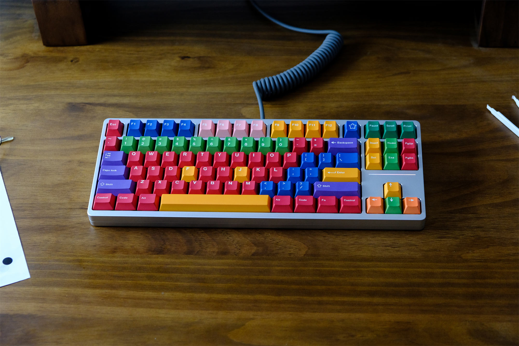 GMK Handarbeit Keycaps, 129 Phím Keycaps Anh Đào Hồ Sơ DYE-SUB Cá Tính ...