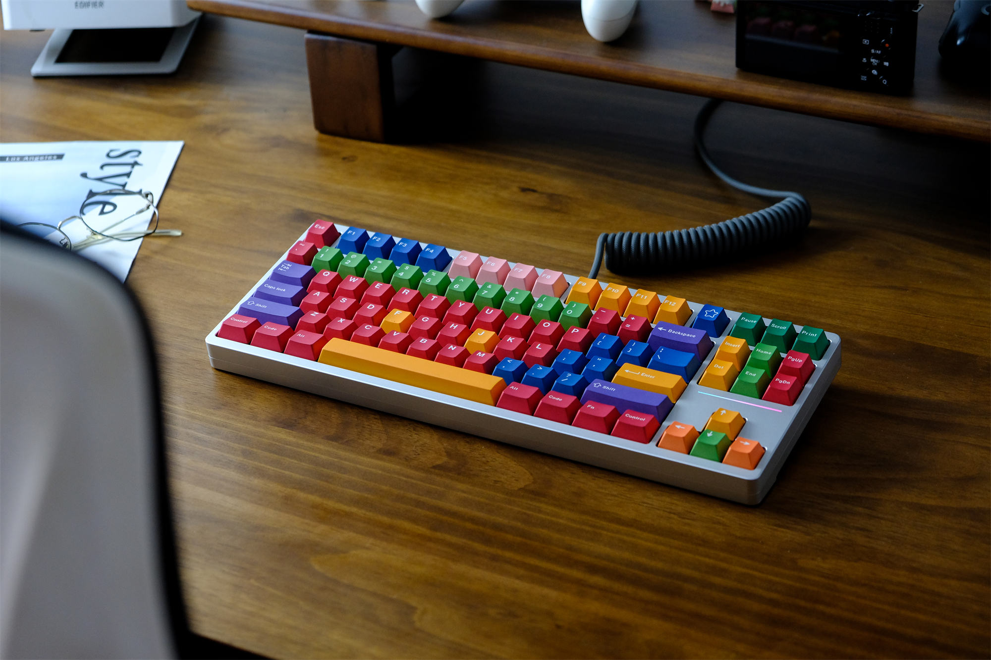 GMK Handarbeit Keycaps, 129 Phím Keycaps Anh Đào Hồ Sơ DYE-SUB Cá Tính ...