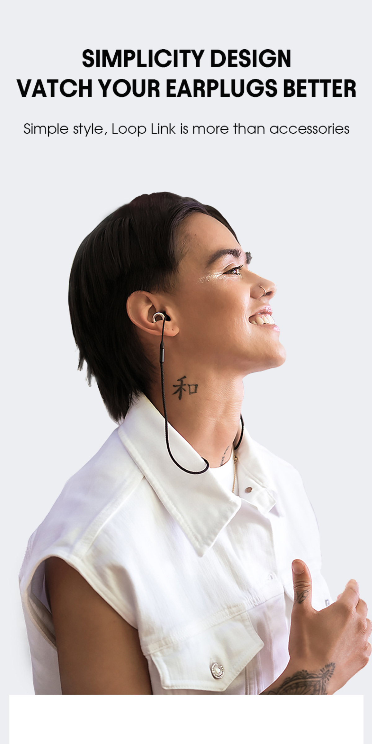 Loop Link - Dây kết nối an toàn Dây kết nối chính thức cho nút tai Loop ...