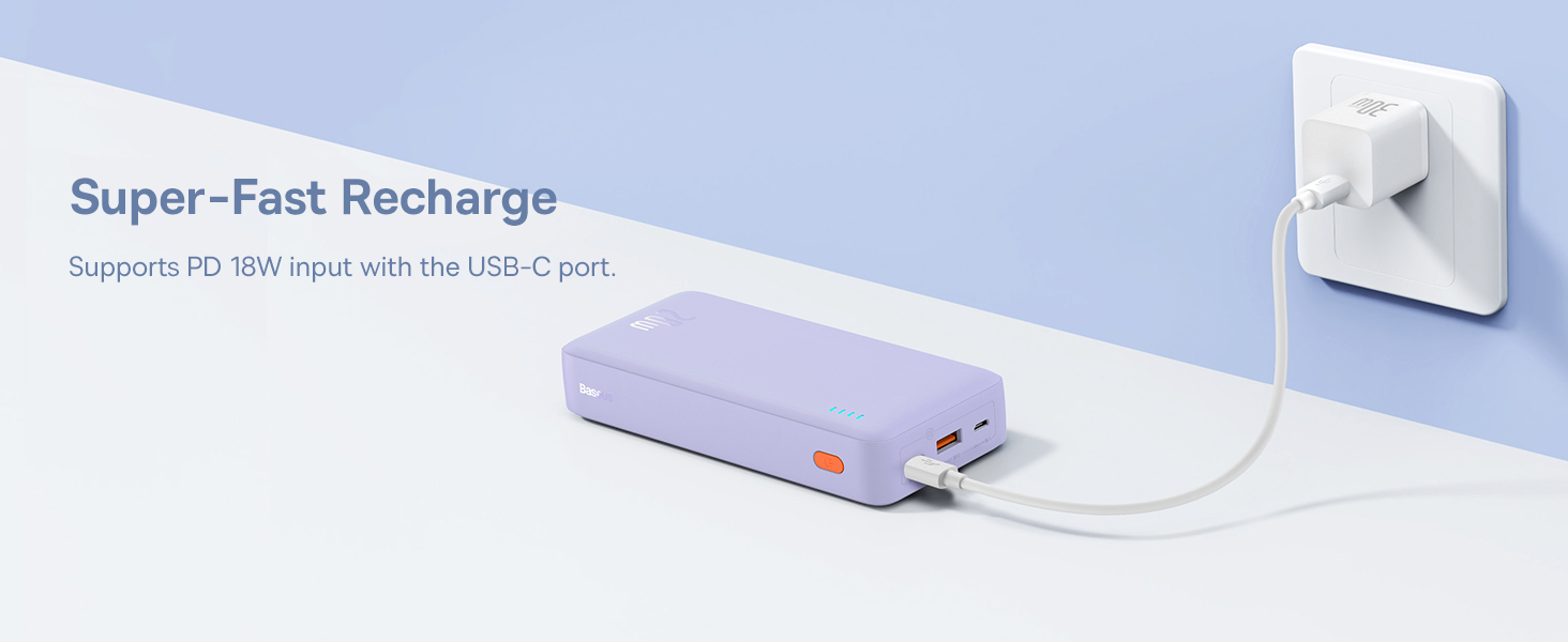 Mô tả Sạc dự phòng BASEUS có sạc nhanh 20W 20000mah thích hợp cho phone 15 / 14 / 13 / 12 xiaomi - 2