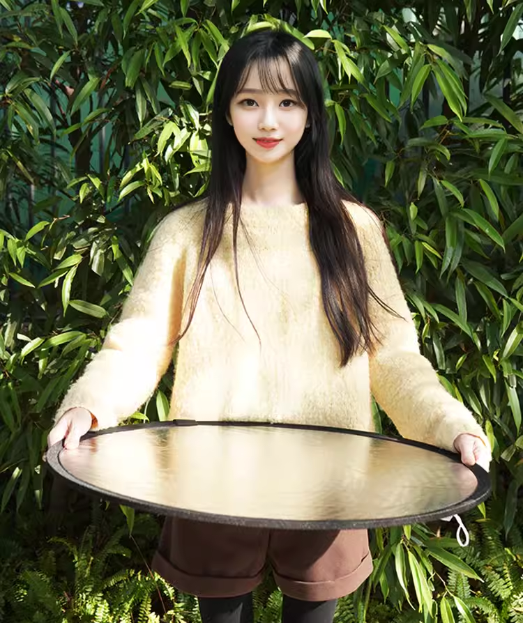 Mô tả Selens Đèn Phản Quang Chụp Ảnh Cầm Tay 30 / 60cm Màu Vàng / Bạc 2 Trong 1 - 1