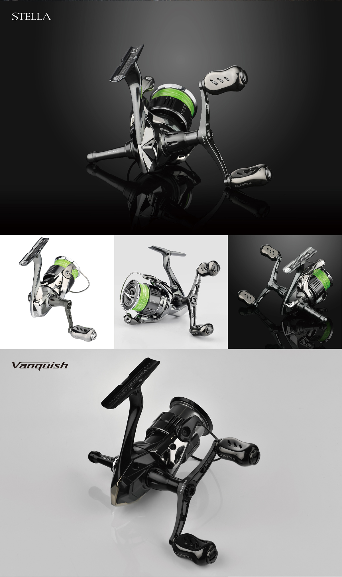 Mô tả GOMEXUS núm máy câu 22mm được thiết kế tinh tế cho Shimano Daiwa Ryobi Titanium  núm tay quay máy câu Núm tay quay T22 - 8
