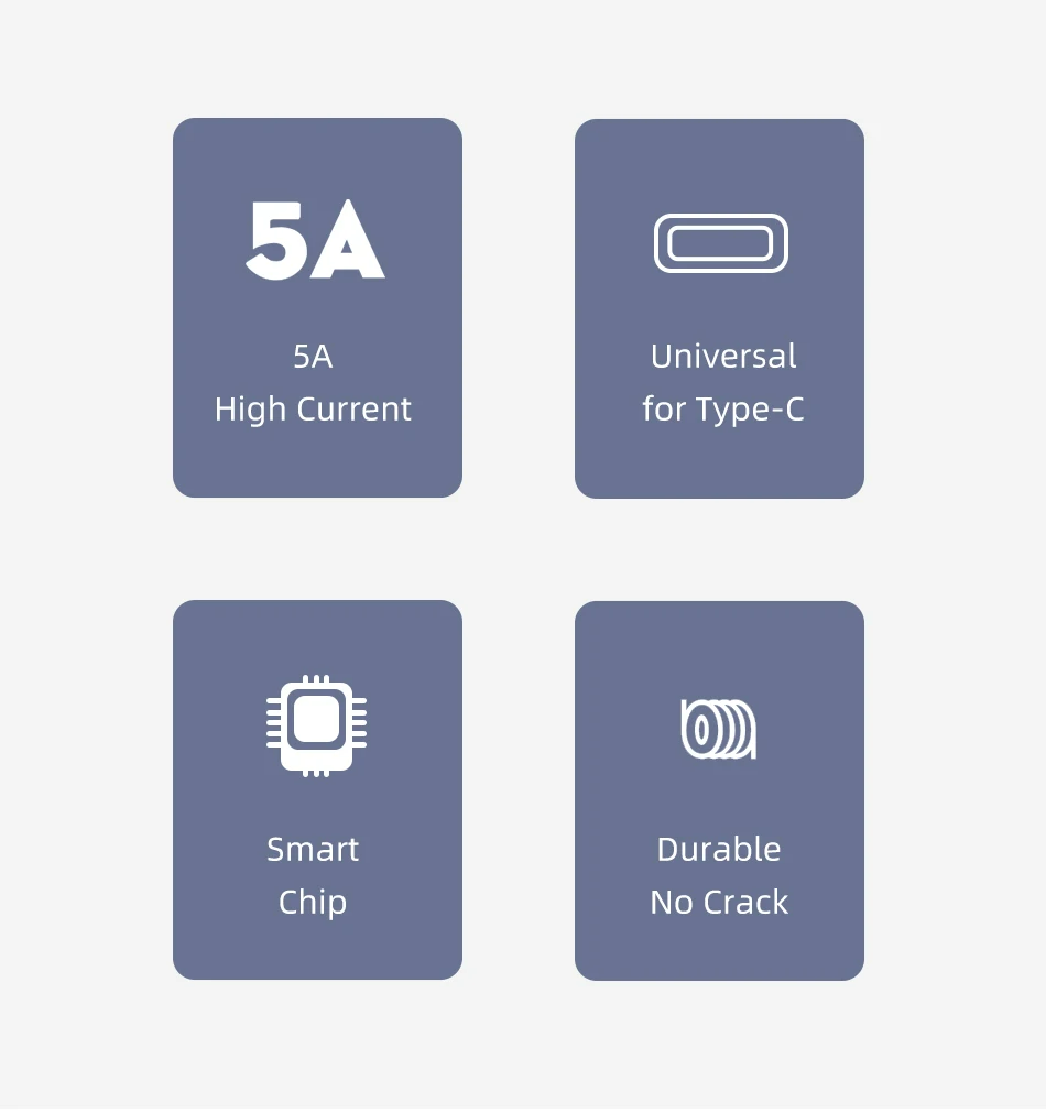 Mô tả Cáp sạc Awei CL-110T sạc nhanh USB Type C cho Android Chính hãng An Toàn Ổn Định - 2