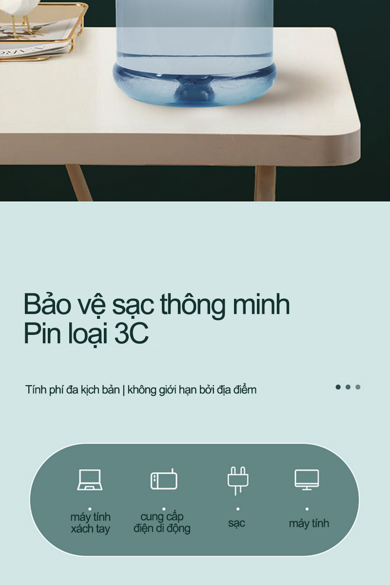 Mô tả Máy Bơm Nước Đóng Chai | Máy Bơm Nước Điện Tử Chất Lượng Cao Chuyên Dùng | Máy Lọc Nước Khoáng | Máy Bơm Nước Tự Động | Máy Ép Nước Chất Lượng Cao Chuyên Dùng | Máy Bơm Nước Chất Lượng Cao Chuyên Dùng | Cuộc Sống Pin Dài - 4