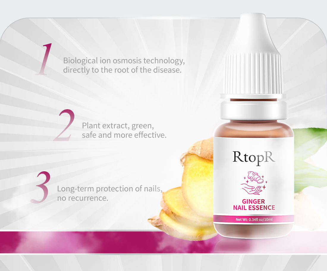 Mô tả Tinh chất gừng RTOPR kháng khuẩn hỗ trợ giảm bệnh nấm móng chân 10ml - 3