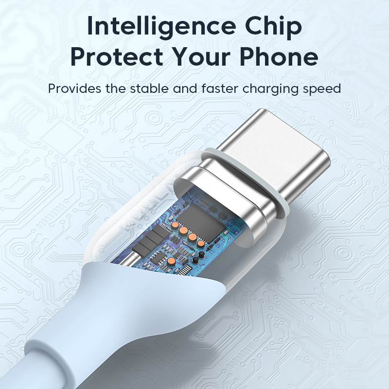 Mô tả Cáp sạc nhanh 
KUULAA USB type C 60w PD QC 4.0 60w thích hợp cho Iphone 15 pro max plus - 4