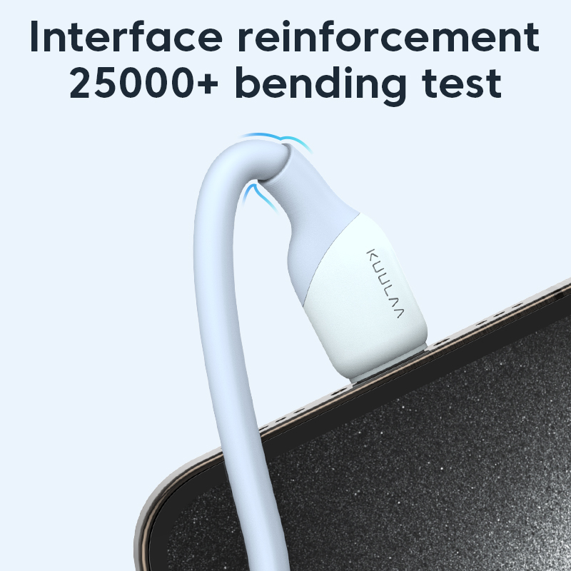 Mô tả Cáp sạc nhanh 
KUULAA USB type C 60w PD QC 4.0 60w thích hợp cho Iphone 15 pro max plus - 7