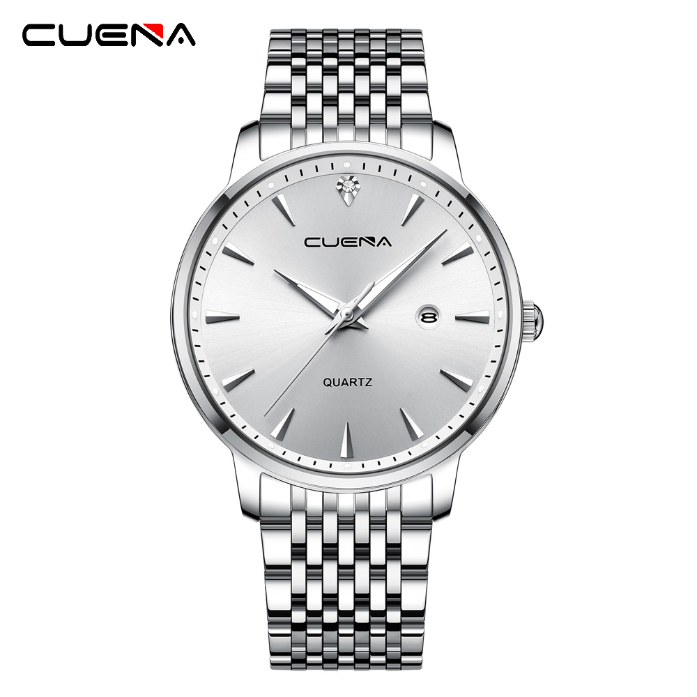 Mô tả Bqna Đồng Hồ quartz Chống Thấm Nước Bằng Thép Không Gỉ 6124 Phong Cách Hàn Quốc - 1