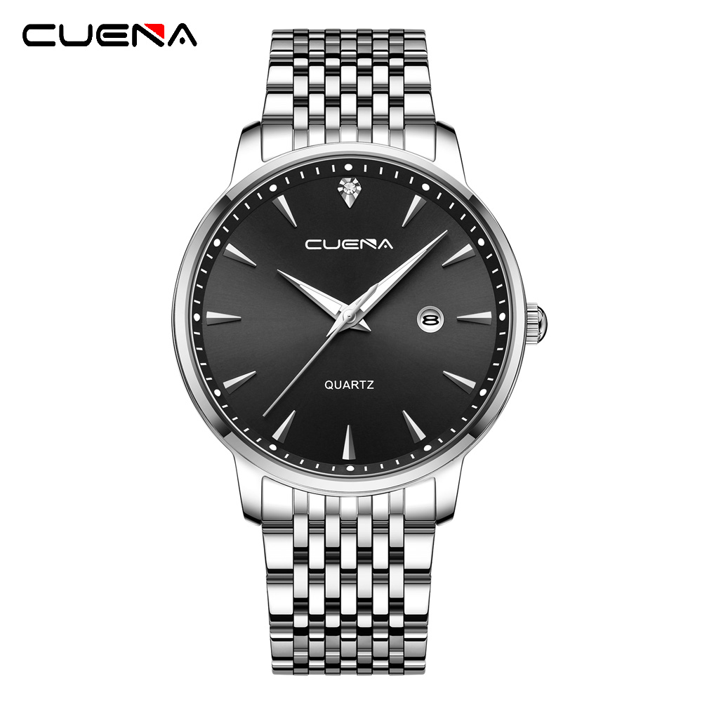 Mô tả Bqna Đồng Hồ quartz Chống Thấm Nước Bằng Thép Không Gỉ 6124 Phong Cách Hàn Quốc - 2